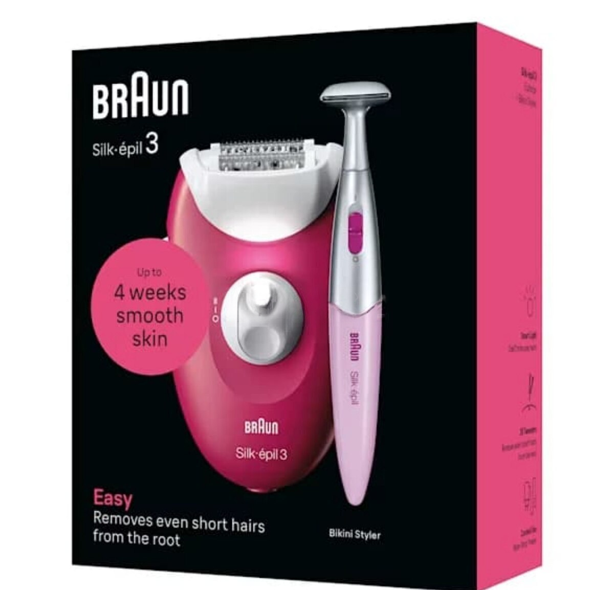 Epilyator Braun Silk-épil 3 SE3-202/3170 dəsti — Bədən qayığı, Bakı (5)