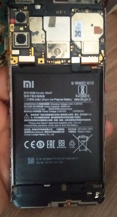 "Xiaomi Mi A2 Lite Black 32GB/3GB" ehtiyat hissələri — 10 ₼ · Bakı · Smartfonlar "Xiaomi Mi A2 Lite Black 32GB/3GB" ehtiyat hissələri — Bakı