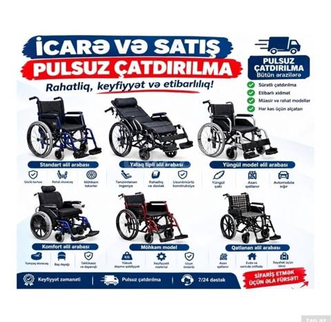 Əlil arabalarının icarəsi və satışı – pulsuz çatdırılma Model — Pharmacy