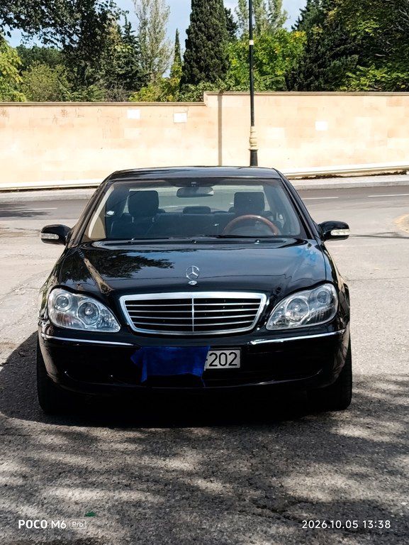 Mercedes S 320, 3.2 L, 2003 il, 280 000 km — Avtomobillər, Bakı