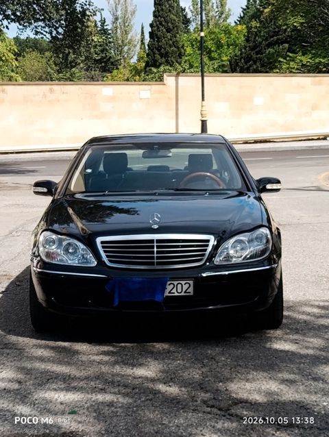 Mercedes S 320, 3.2 L, 2003 il, 280 000 km — Bakı