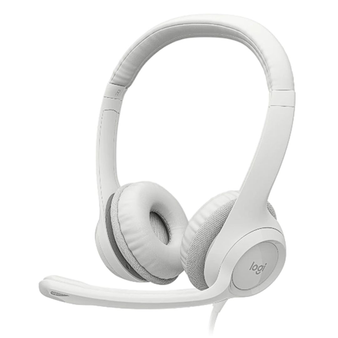 Qulaqlıq-qarnitur Logitech H390 Off-white (981-001286-N) — Telefonlar və qadjetlər, Bakı