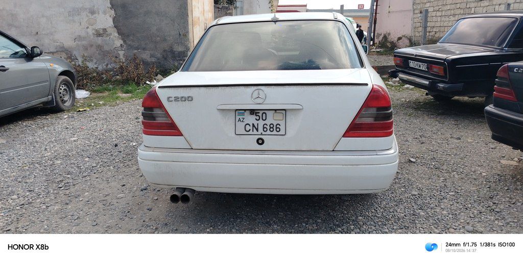 Mercedes C 200, 2.0 L, 1997 il, 380 434 km — Avtomobillər, Xudat (2)
