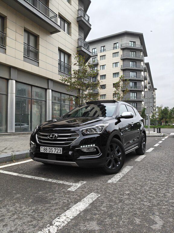 Hyundai Santa Fe, 2.0 L, 2017 il, 106 000 km 88-DS-723 — Avtomobillər, Bakı (2)