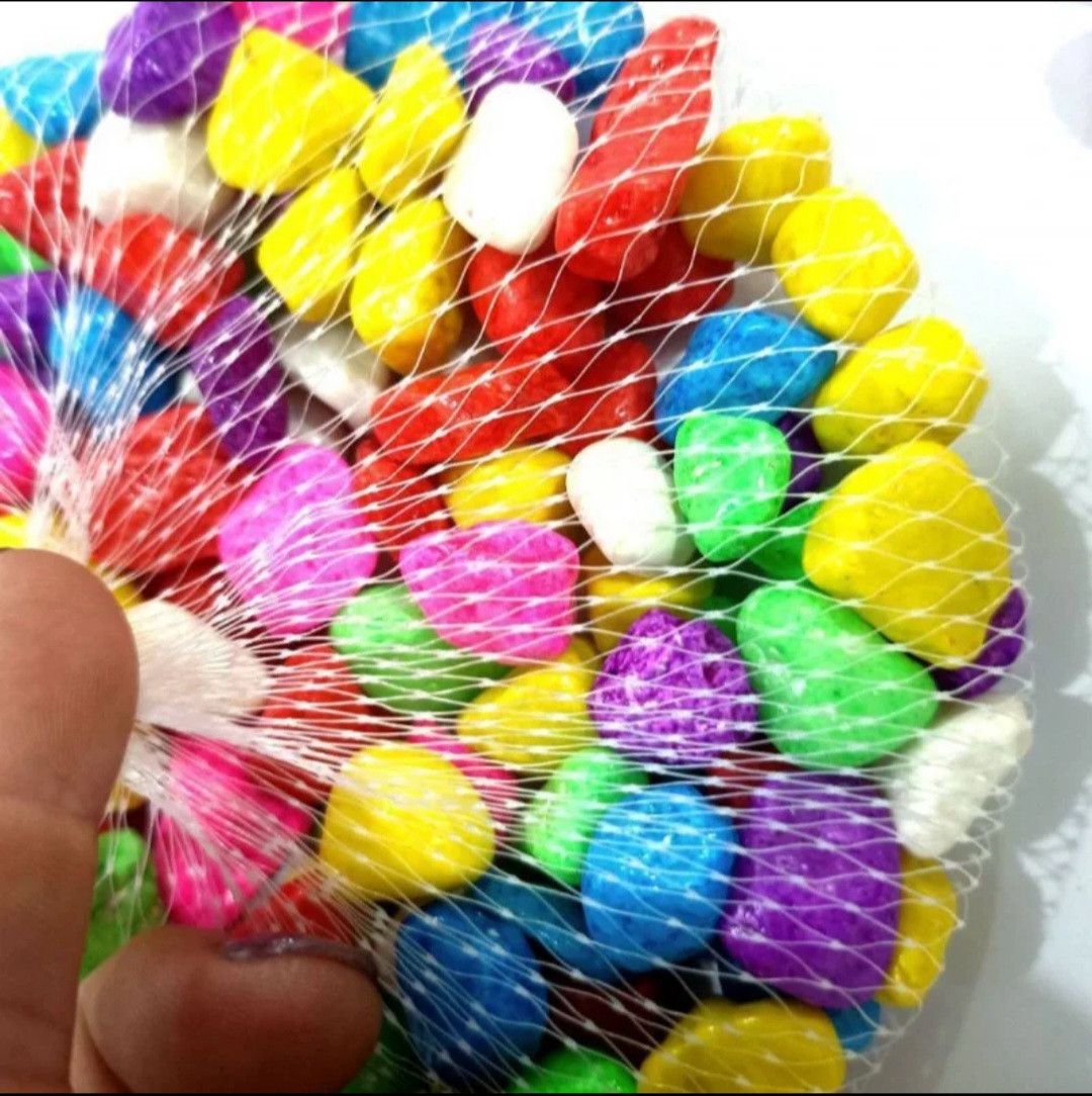 Akvariumlar üçün dekorativ kiçik rəngli çınqıllar, 1.2 sm — Mallar, Bakı (2)