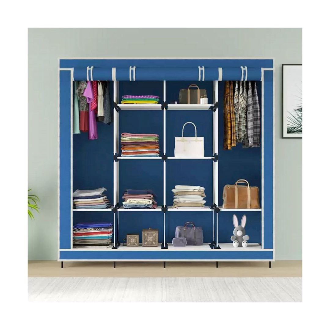 Portativ şkaf 88170 Cyan, döşəməüstü, 165.5x166x42.5 sm, metal/polipropilen, mavi — Şkaflar, Bakı (2)