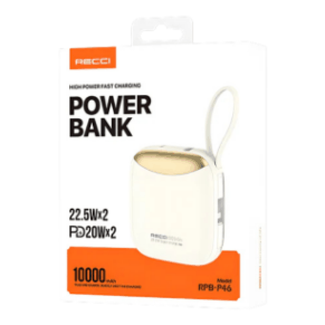 Xarici akkumulyator Recci RPB-P46 10000mAH — Telefonlar və qadjetlər, Bakı (2)