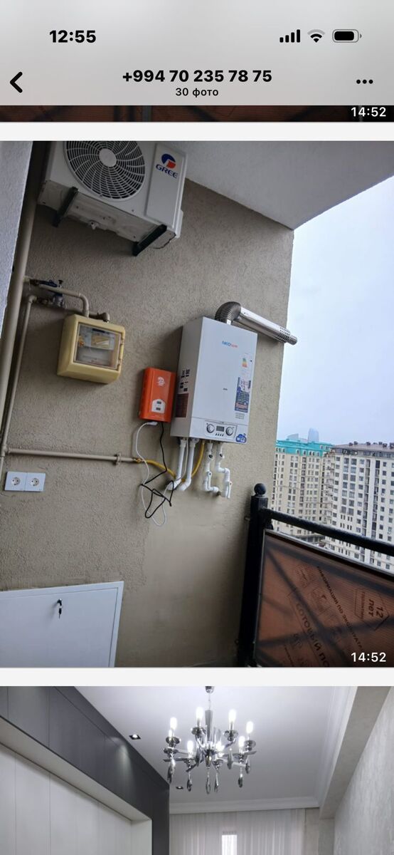 İcarəyə verilir 3 otaqlı yeni tikili 160 m² — Mənzil, Bakı (10)