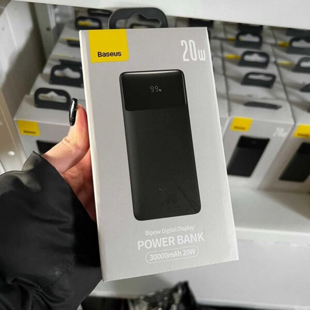Baseus 30000mAh 20W powerbank — Smartfonlar, Bakı (3)