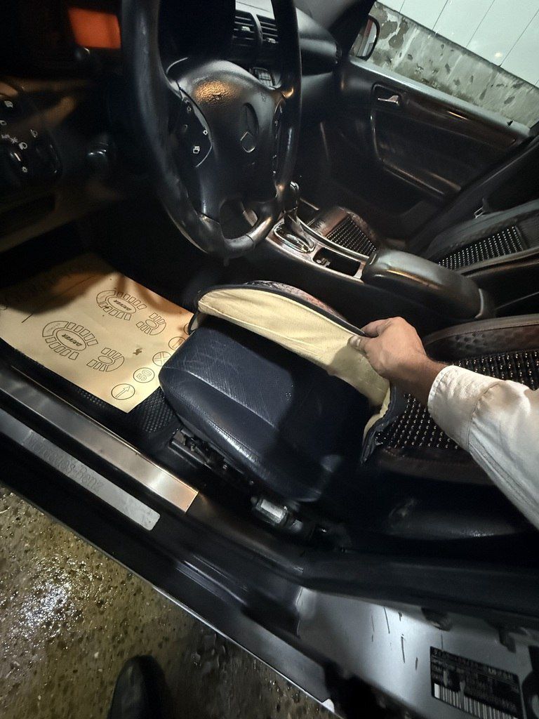 Mercedes C 200, 2.0 L, 2001 il, 245 450 km 10-SP-203 — Avtomobillər, Bakı (12)