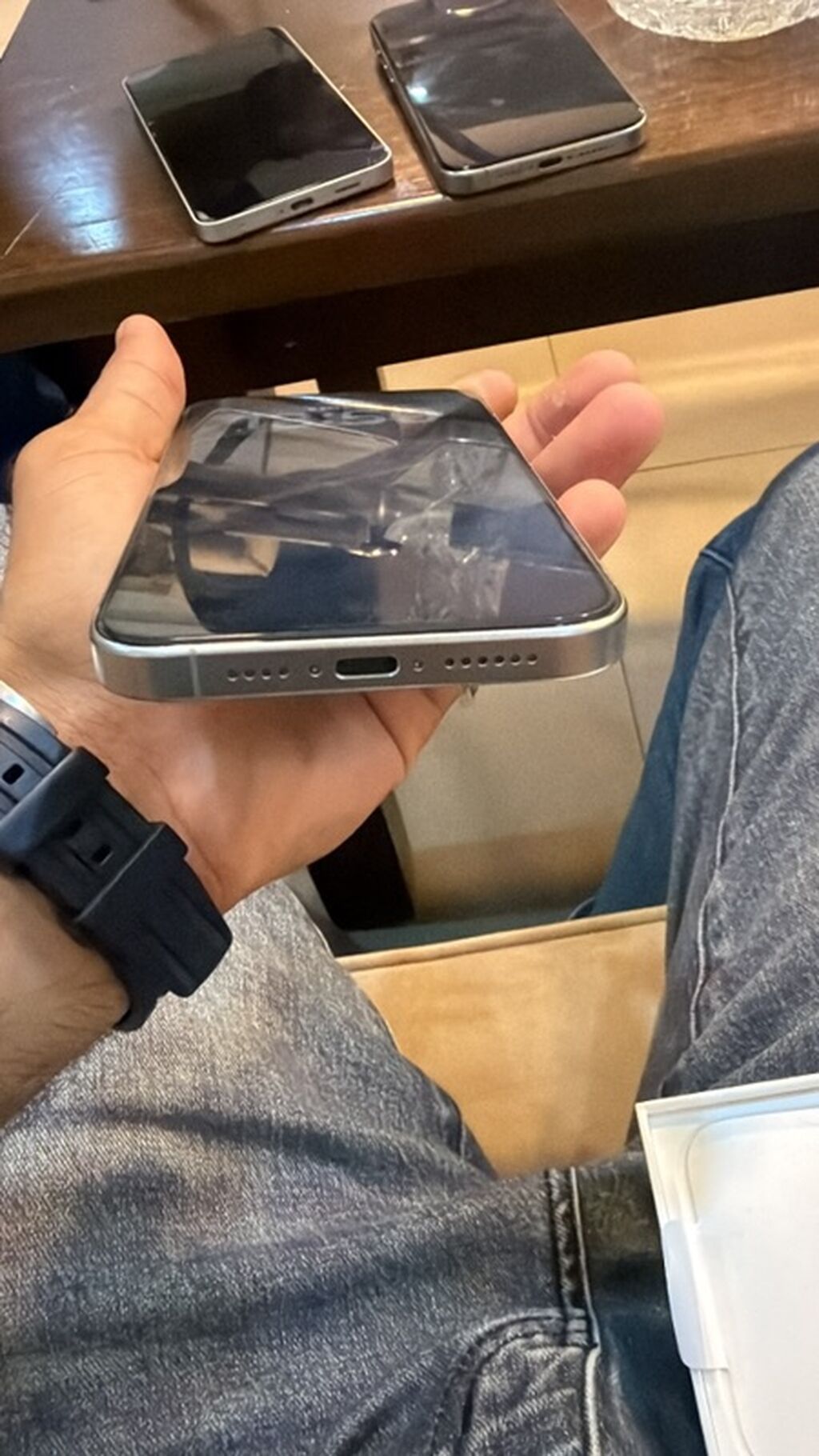 IPhone 15 Pro Max, Natural Titanium, Face ID — Apple iPhone, Bakı (3)