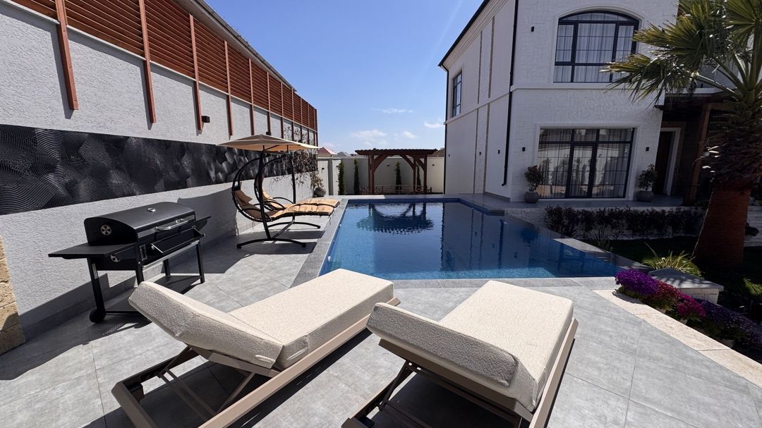 Satılır 6 otaqlı həyət evi/bağ evi 500 m² — Ev, villa, Bakı (12)