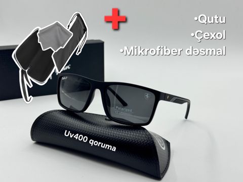 Kişi günəş eynəkləri 044STR016, qara — 29.78 ₼ · Bakı · Mallar Kişi günəş eynəkləri 044STR016, qara — Bakı