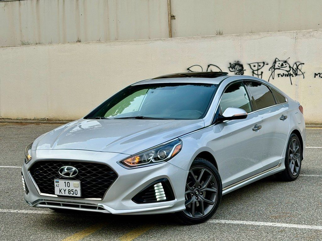 Hyundai Sonata, 2.0 L, 2018 il, 112 000 km 10-KY-850 — Avtomobillər, Bakı (8)