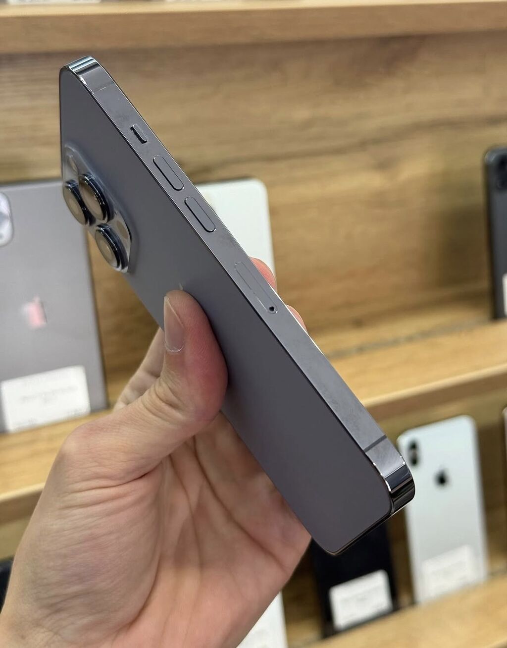 IPhone 13 Pro, 128 GB, Sierra Blue, Zəmanət, Simsiz şarj, Face ID — Apple iPhone, Bakı (4)
