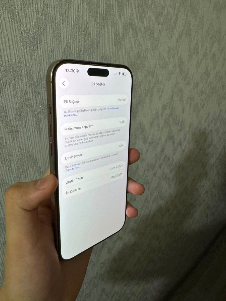 Apple iPhone 16 Pro Max Desert Titanium 256GB/8GB — Smartfonlar, Bakı