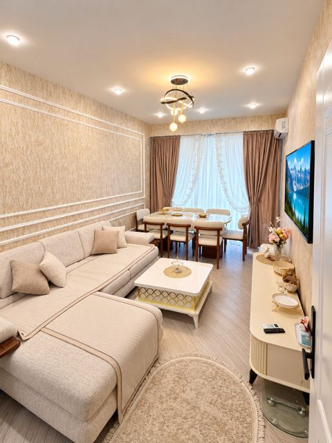 Satılır 2 otaqlı yeni tikili 50 m² — Apartment