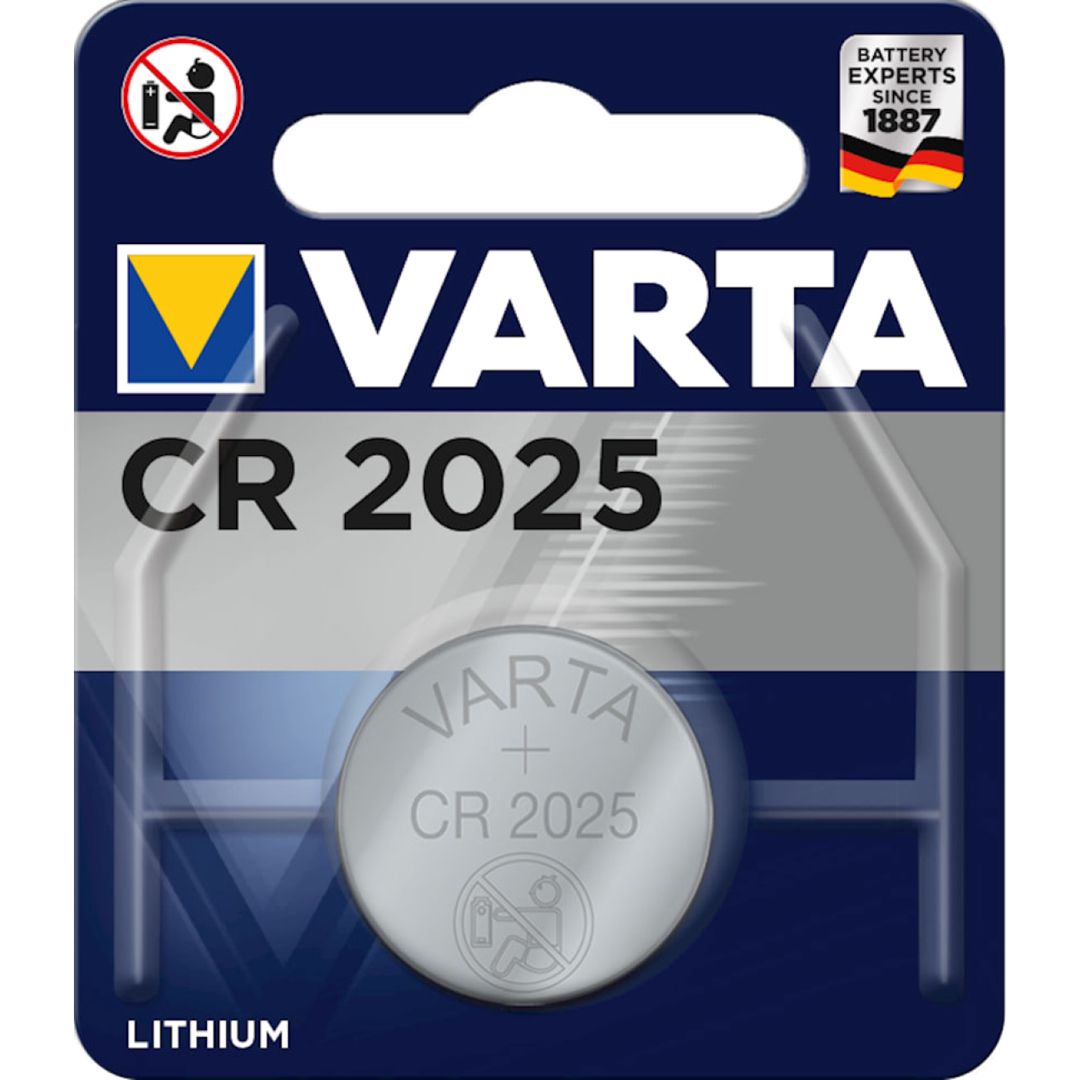 Batareya Varta CR2025 BLI 1 3V, 1 əd — Batareyalar və şarj cihazları, Bakı
