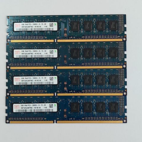 Masaüstü kompüter üçün Hynix 2 GB DDR3 1 ededi-10 AZN 4 ədədi — Bakı
