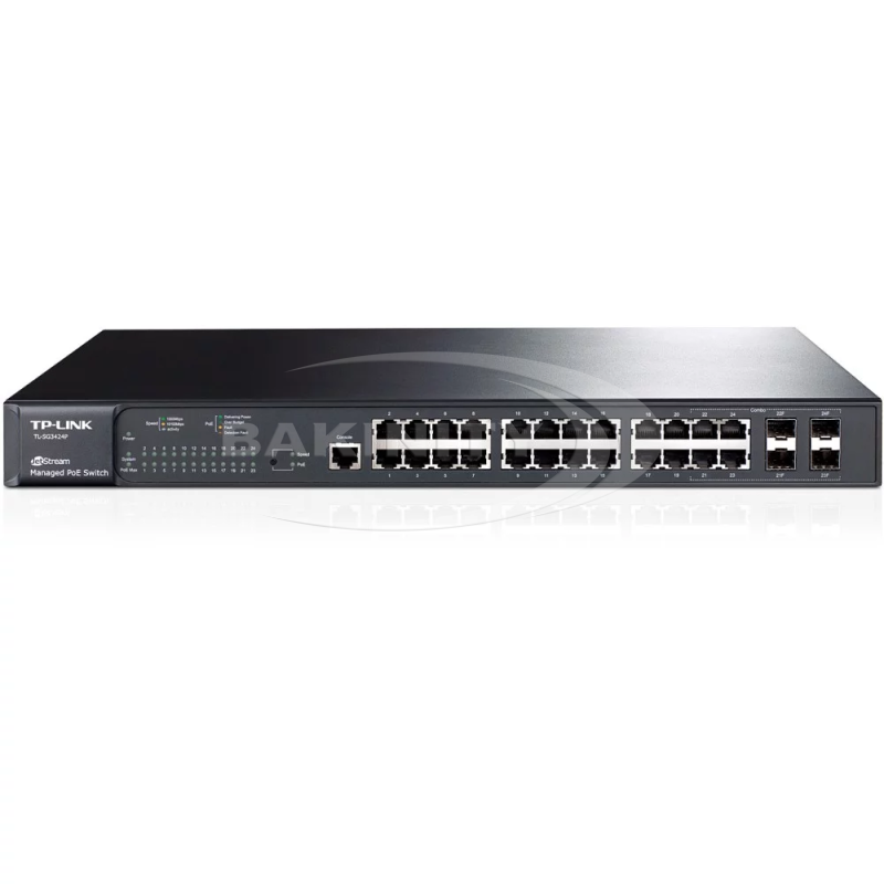 Kommutator TP-Link TL-SG3424P — Bakı