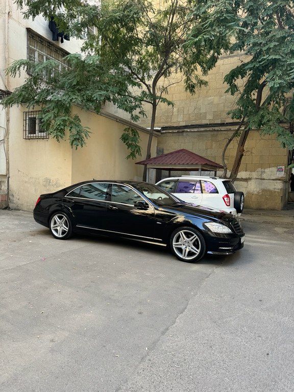 Mercedes S 350, 3.5 L, 2010 il, 160 000 km — Avtomobillər, Qəbələ (2)