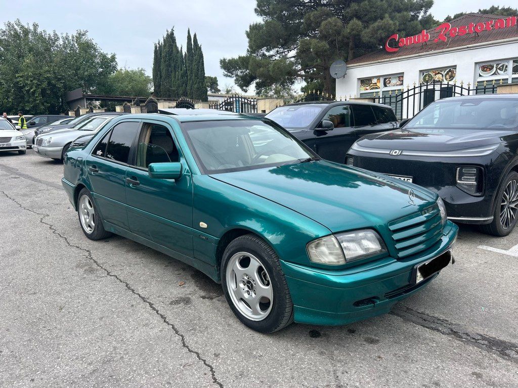 Mercedes C 200, 2.0 L, 1998 il, 384 512 km — Avtomobillər, Bakı (3)