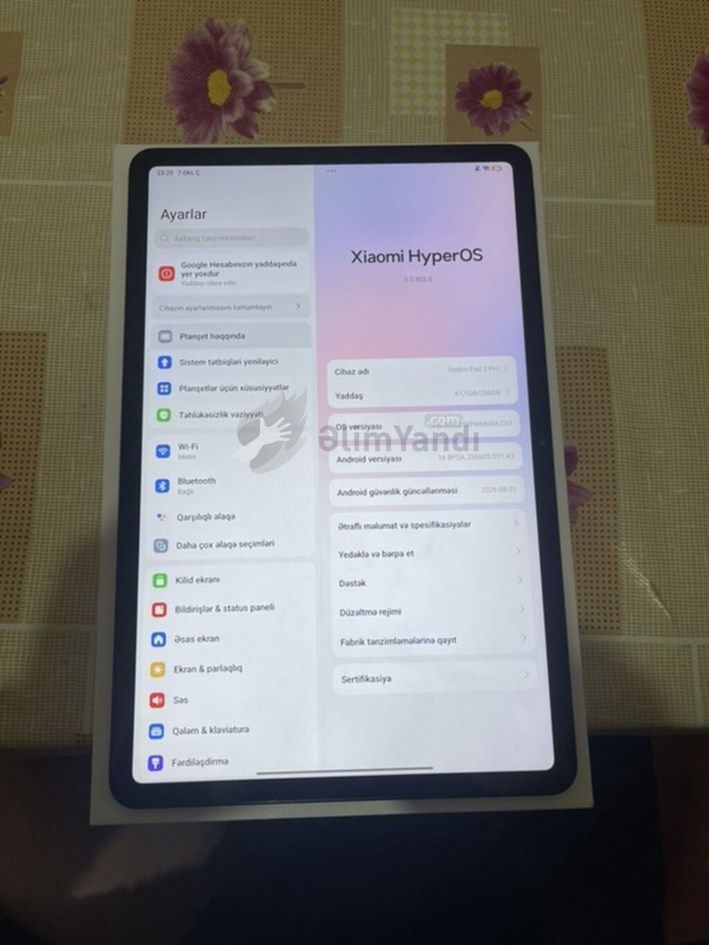 Salam Ciziq yoxdur Ekran Terr Temizdir 256 Yaddas dir — Elektronika, Bakı (5)