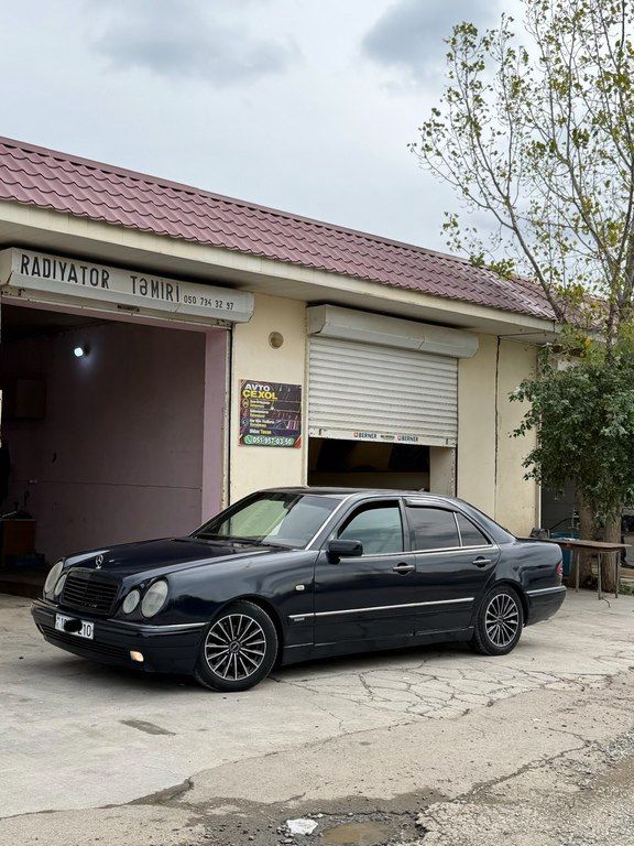 Mercedes E 230, 2.3 L, 1998 il, 458 000 km — Avtomobillər, Şirvan (6)