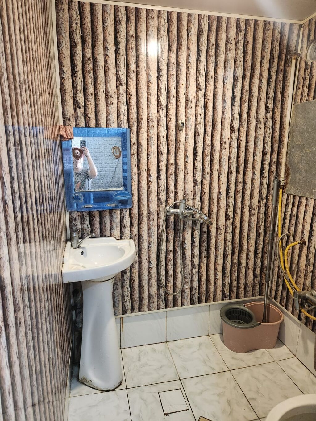 Kirayə üçün tam mebellı kiçik studio tipli mənzil - Plan: Açıq — Mənzil, Masazır (3)