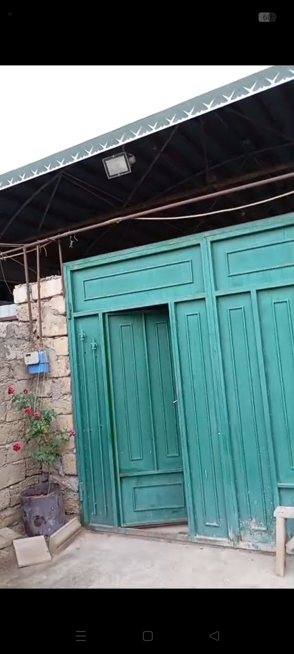 60 kv. m, 1 otaqlı, Kombi, Qaz, İşıq — Ev, villa, Digah (2)