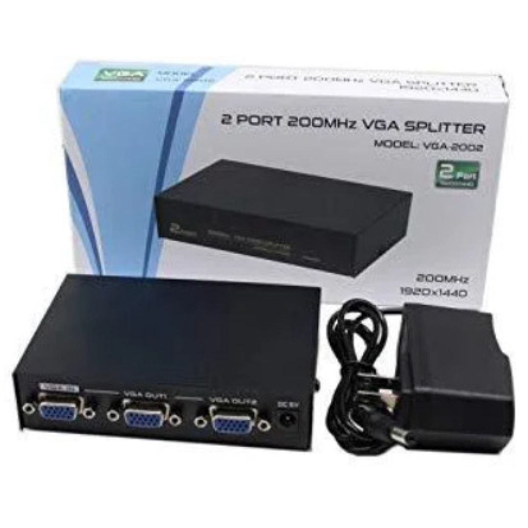 Splitter 2-Ports VGA Splitter 200 mhz — Kabelləri, adapterlər və keçidçilər, Bakı (3)