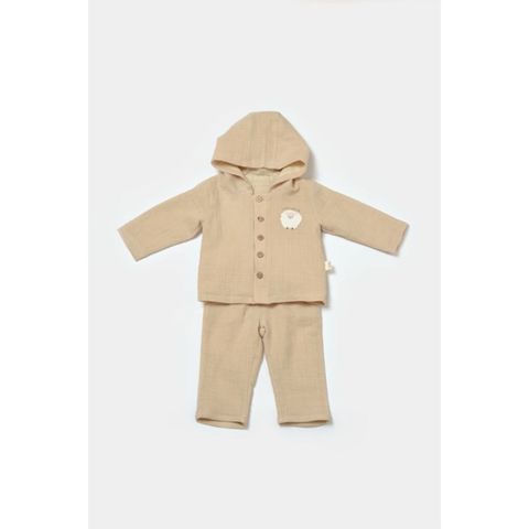 Oğlanlar üçün şalvarlı dəst BabyCosy CSYM7035, bej, pambıq, ölçü 3-6 ay — 60.89 ₼ · Bakı · Mallar Oğlanlar üçün şalvarlı dəst BabyCosy CSYM7035, bej, pambıq, ölçü 3-6 ay — Bakı