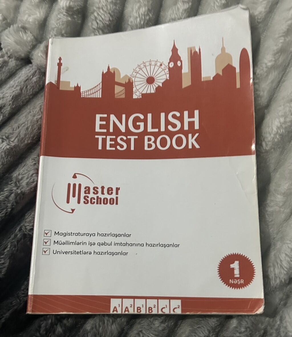 İngilis dili dərslikləri və test kitabları (Səliqəli / İçi təmiz) — Kitablar, Bakı (2)