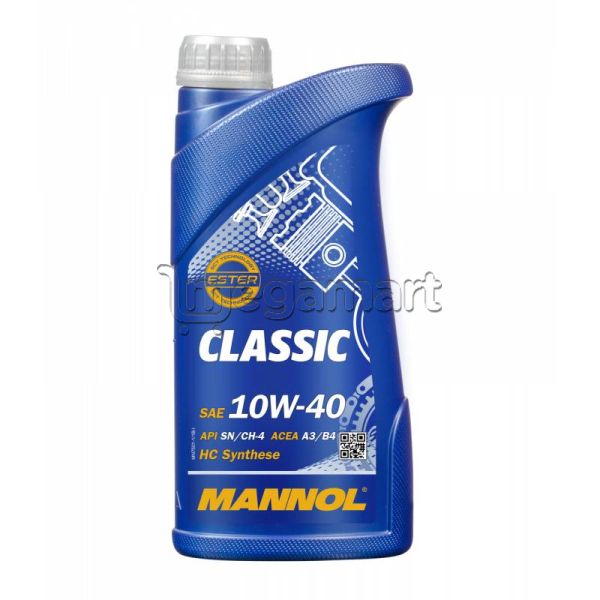 Sintetik mühərrik yağı Mannol 7501 Classic SAE 10W-40 1L — Yağlar və texniki mayelər, Bakı
