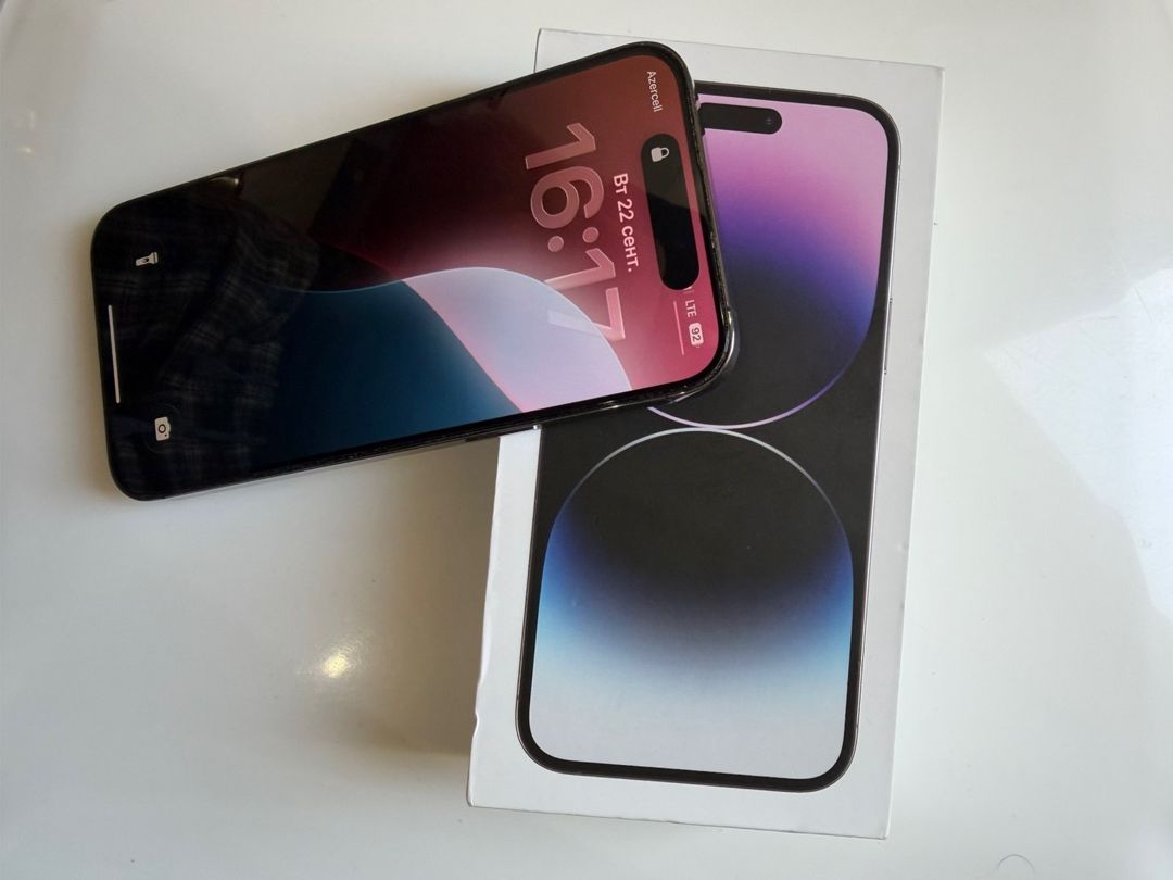 Apple iPhone 14 Pro Max Deep Purple 128GB/6GB — Smartfonlar, Bakı (5)