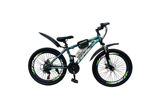 Velosiped Time, yığılmış, butulka, Çin - AYS-24", qara/açıq mavi — Bakı