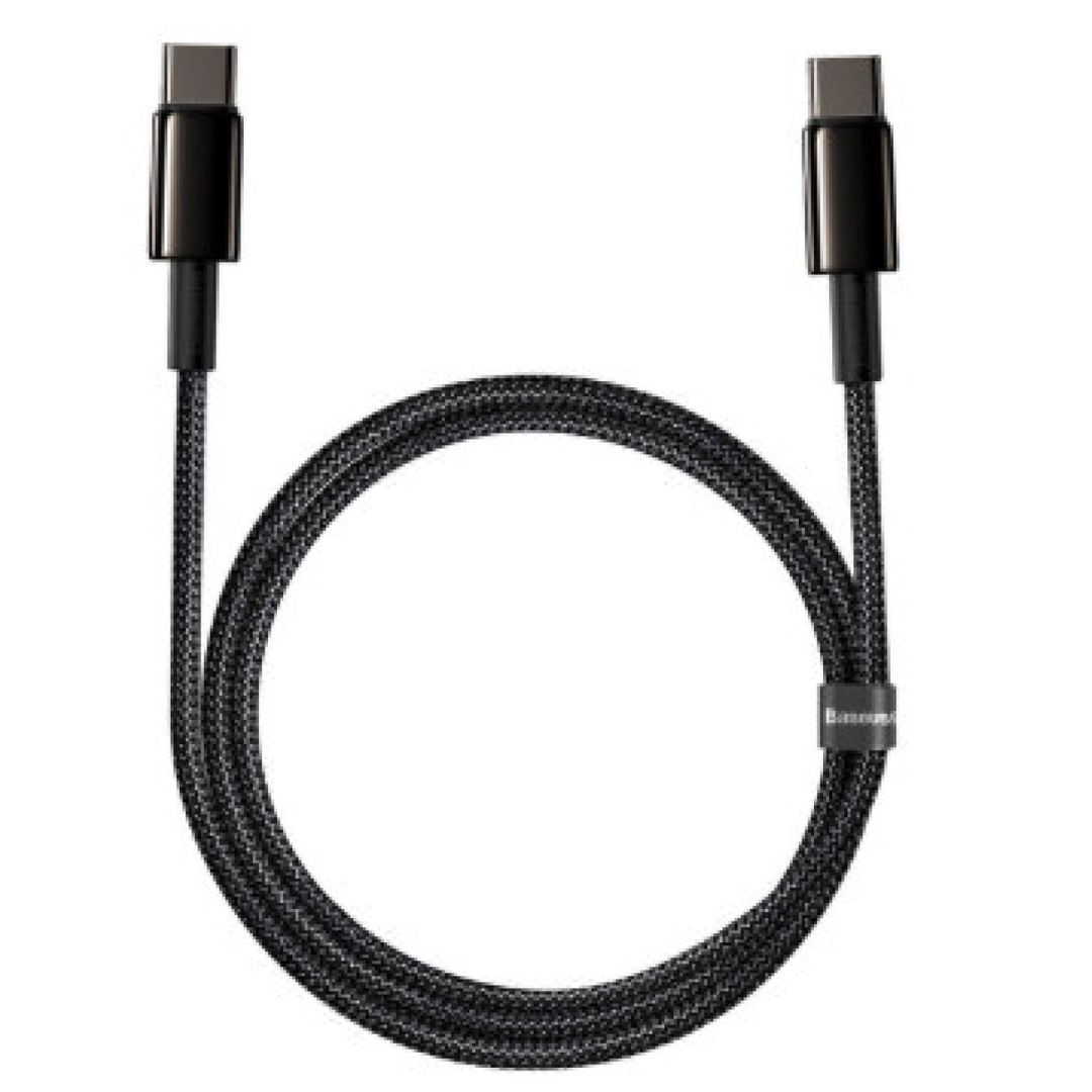 Kabel USB Baseus Tungsten Gold Fast Charging Data Cable Type-C to Type-C CATWJ-01 — Telefonlar və qadjetlər, Bakı (2)