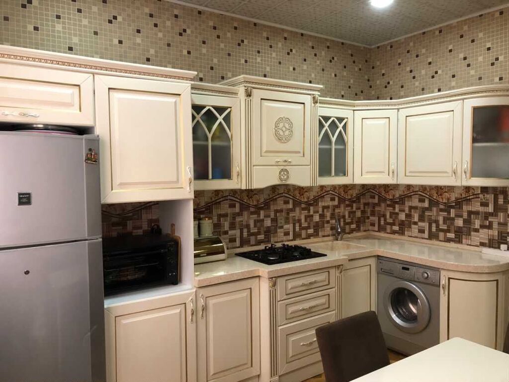 Mətbəx mebeli satılır 600azn. Yaxşı vəziyyətdədir. Ölçü: 3.77*1.50 — Mətbəx mobilyası, Digah