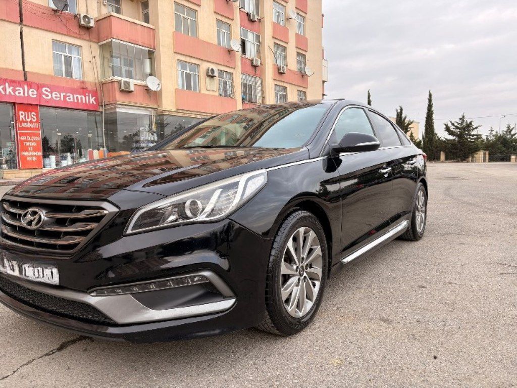 Hyundai Sonata, 2.4 L, 2016 il, 177 050 km — Avtomobillər, Bakı (7)