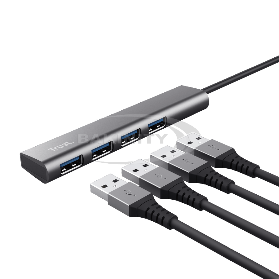 Trust halyx 4-PORT USB hub / 24947 — Kompüterlər və noutbuklar, Bakı (2)
