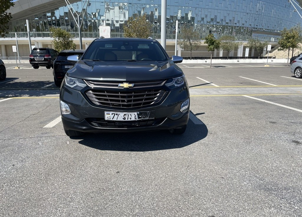 Chevrolet Equinox, 2019 il, 163966 km, 1.5 L — 27 000 ₼ · Bakı · Avtomobillər Chevrolet Equinox, 2019 il, 163966 km, 1.5 L — Bakı