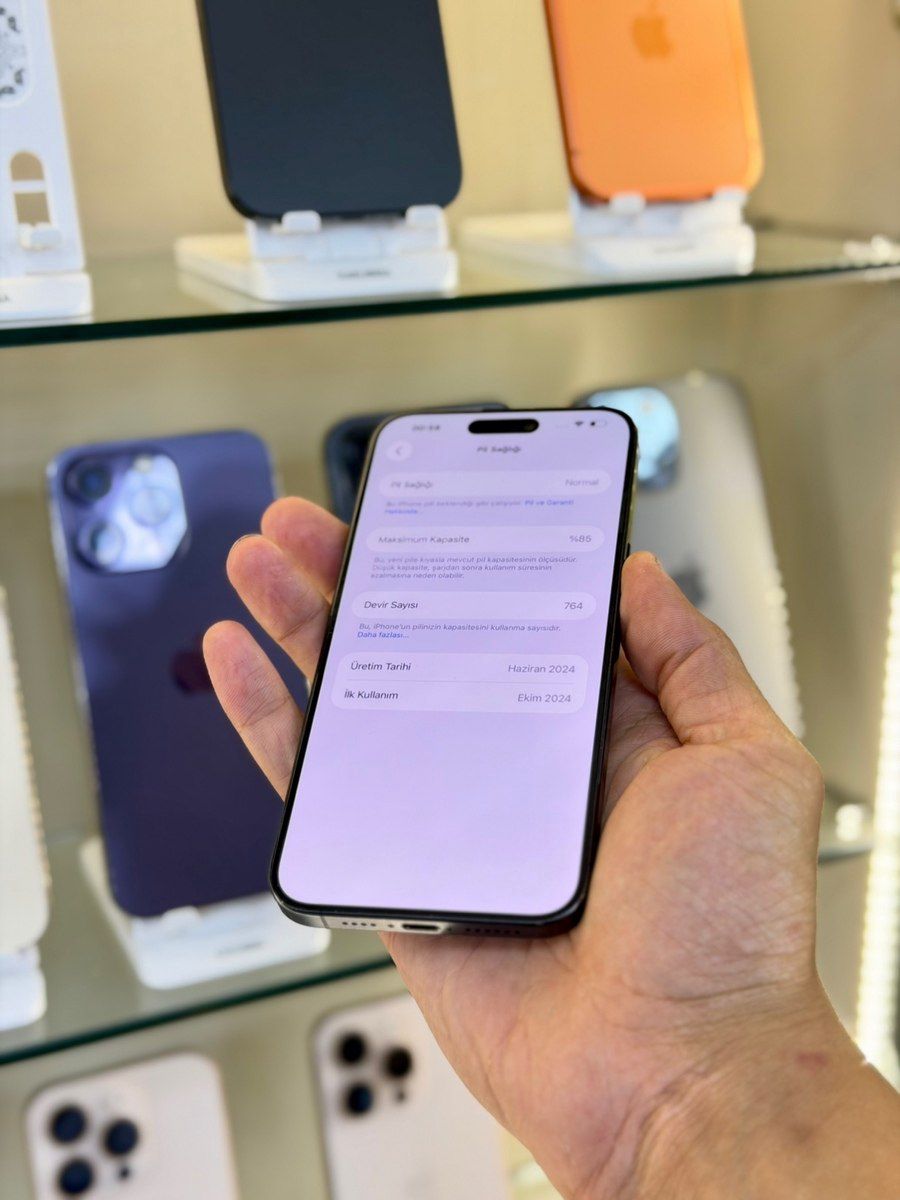 Apple iPhone 15 Pro Max Blue Titanium 256GB/8GB — Smartfonlar, Bakı (4)