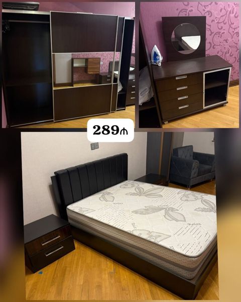 289₼ Yataq mebeli – Satılır Ünvan: 6-cı paralel Zeyno — 289 ₼ · Bakı · Yataq otağı mobilya dəstləri 289₼ Yataq mebeli – Satılır Ünvan: 6-cı paralel Zeyno — Bakı