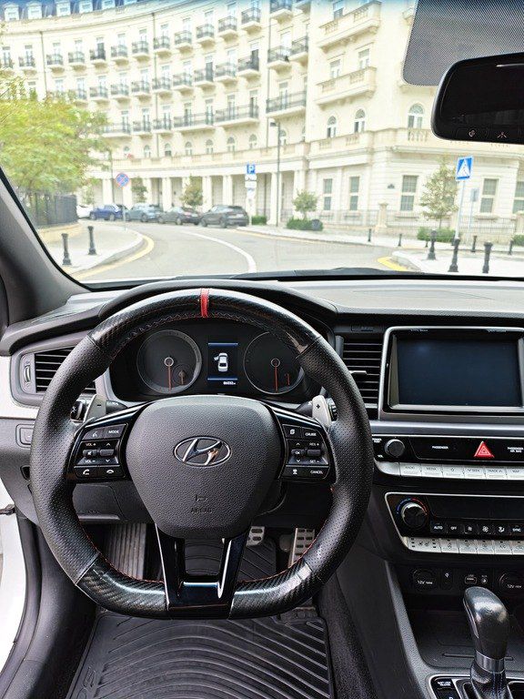 Hyundai Sonata, 2.0 L, 2018 il, 135 000 km — Avtomobillər, Bakı (11)