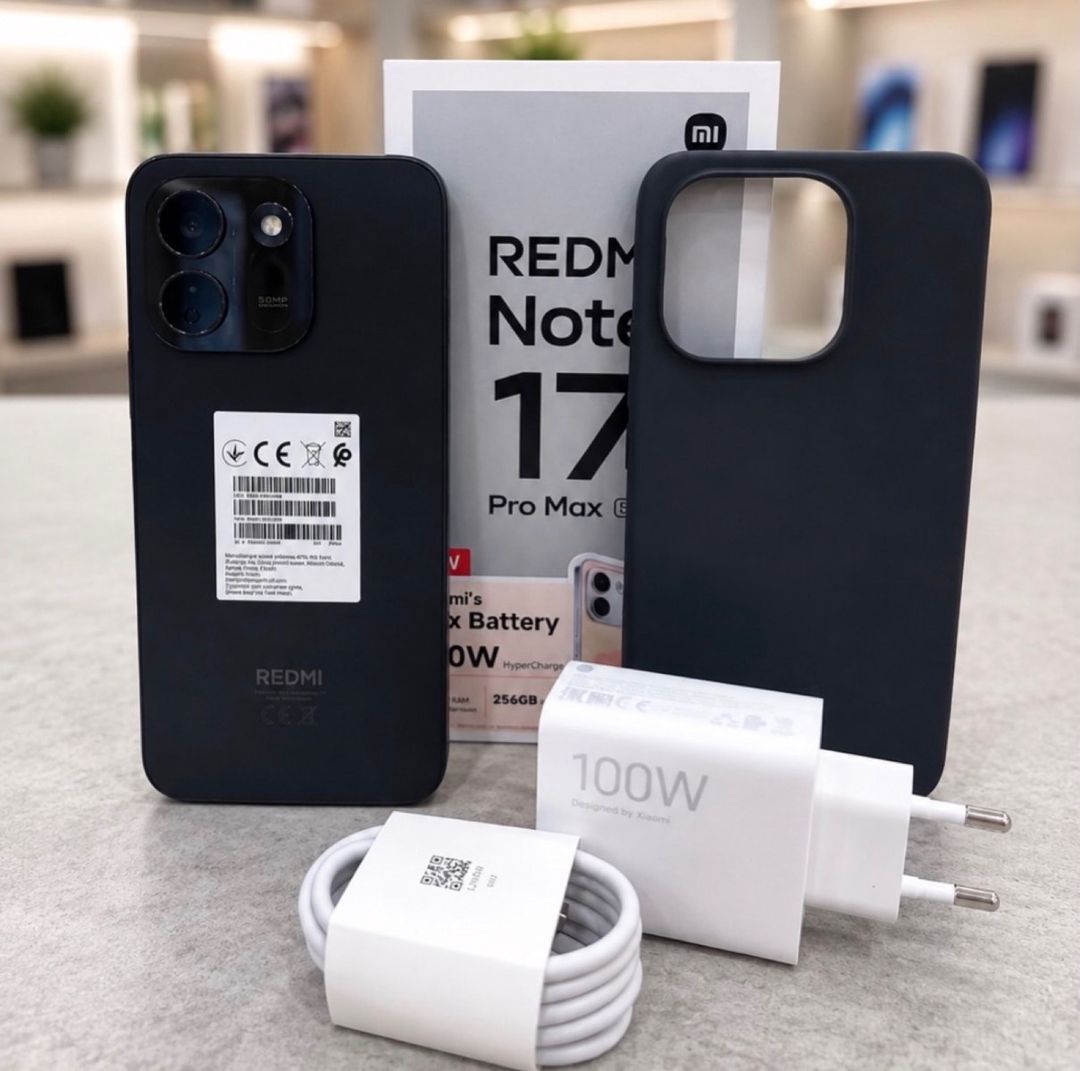 Xiaomi Redmi Note 17 Pro Max Black 256GB/8GB — Smartfonlar, Bakı (3)