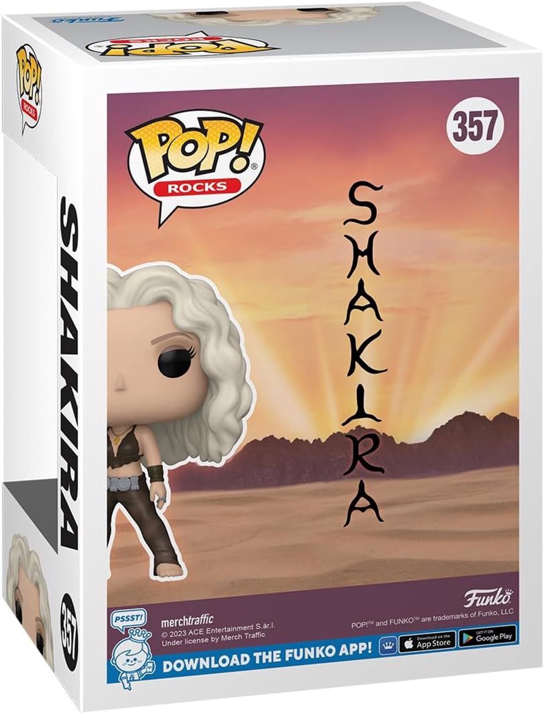 Fiqur Funko POP Rocks: Shakira (Whenever/Wherever), vinil, 10 sm, 3+ yaş — Mallar, Bakı (3)