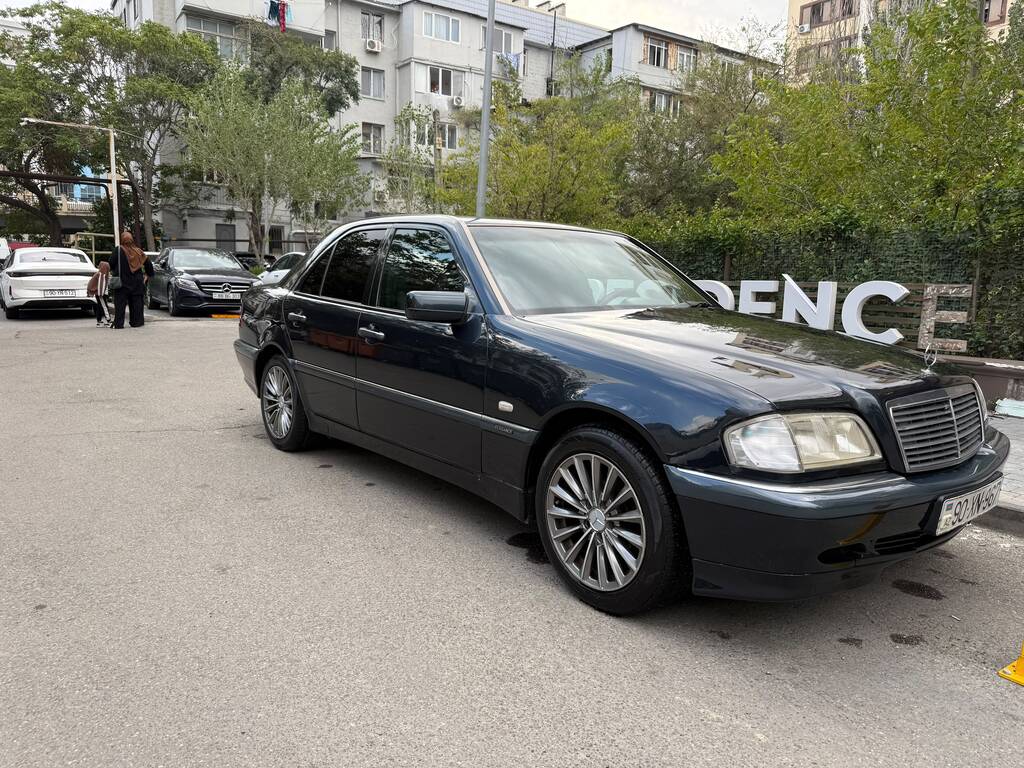 Mercedes C 180, 1.8 L, 1999 il, 198 000 km 90-XN-967 — Avtomobillər, Bakı (5)