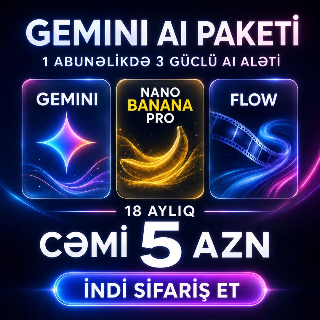 Gemini Pro abunəliyi — Oyunlar, konsollər və proqramlar, Bakı