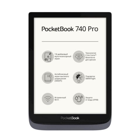 Elektron kitab Pocketbook 740 Pro Metallic Grey PB740-2-J-CIS — Bakı