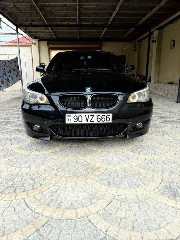 BMW 520, 2.0 L, 2007 il, 400 000 km 90-VZ-666 — Avtomobillər, Bakı (2)